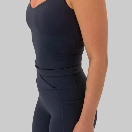 Sculpt Vest - Navy