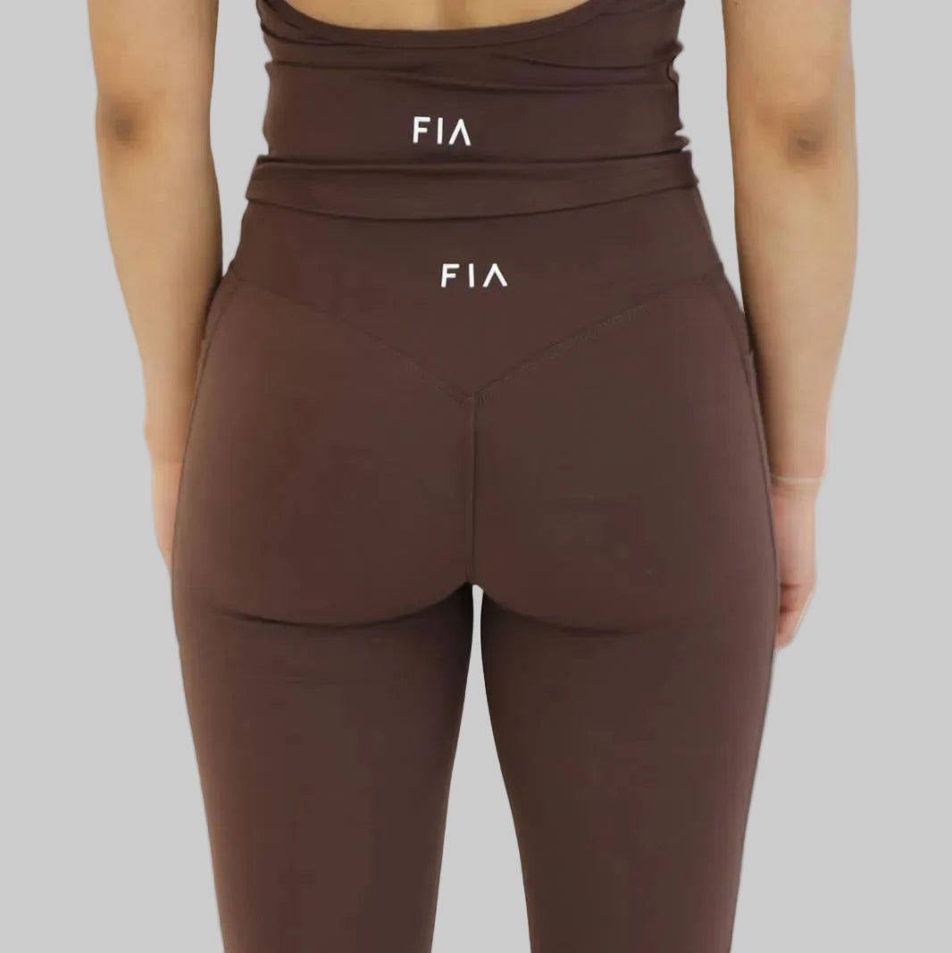Sculpt Leggings - Brown