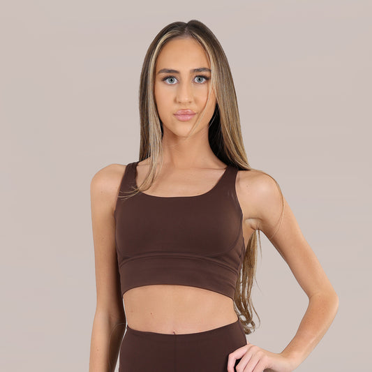 FIA ACTIVE BRA - BROWN
