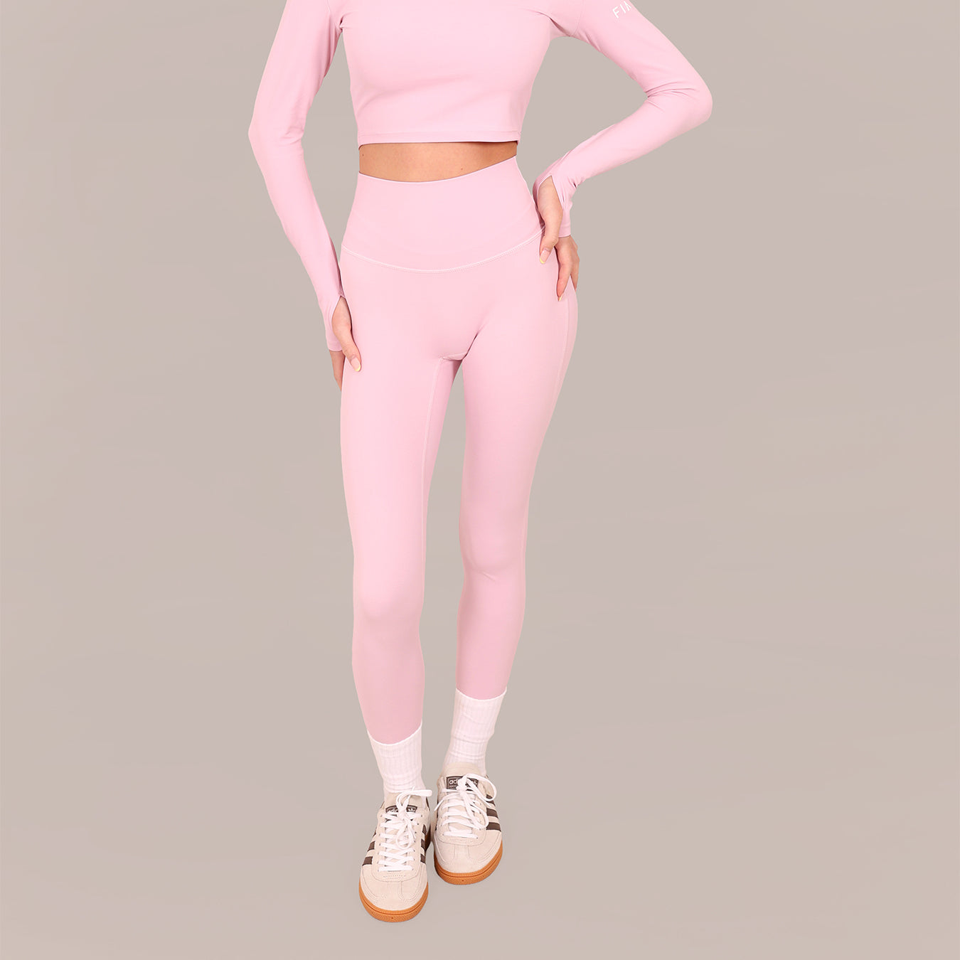 FIA LUNA YOGA LEGGINGS - POWDER PINK
