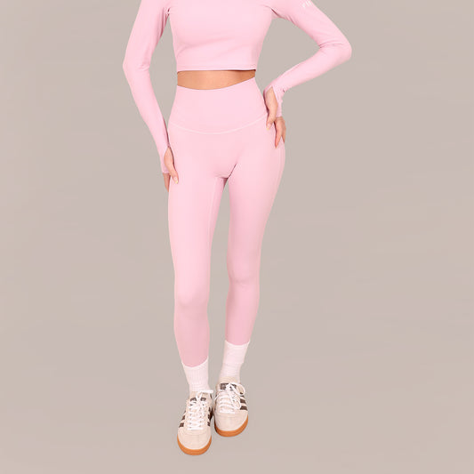 FIA LUNA YOGA LEGGINGS - POWDER PINK